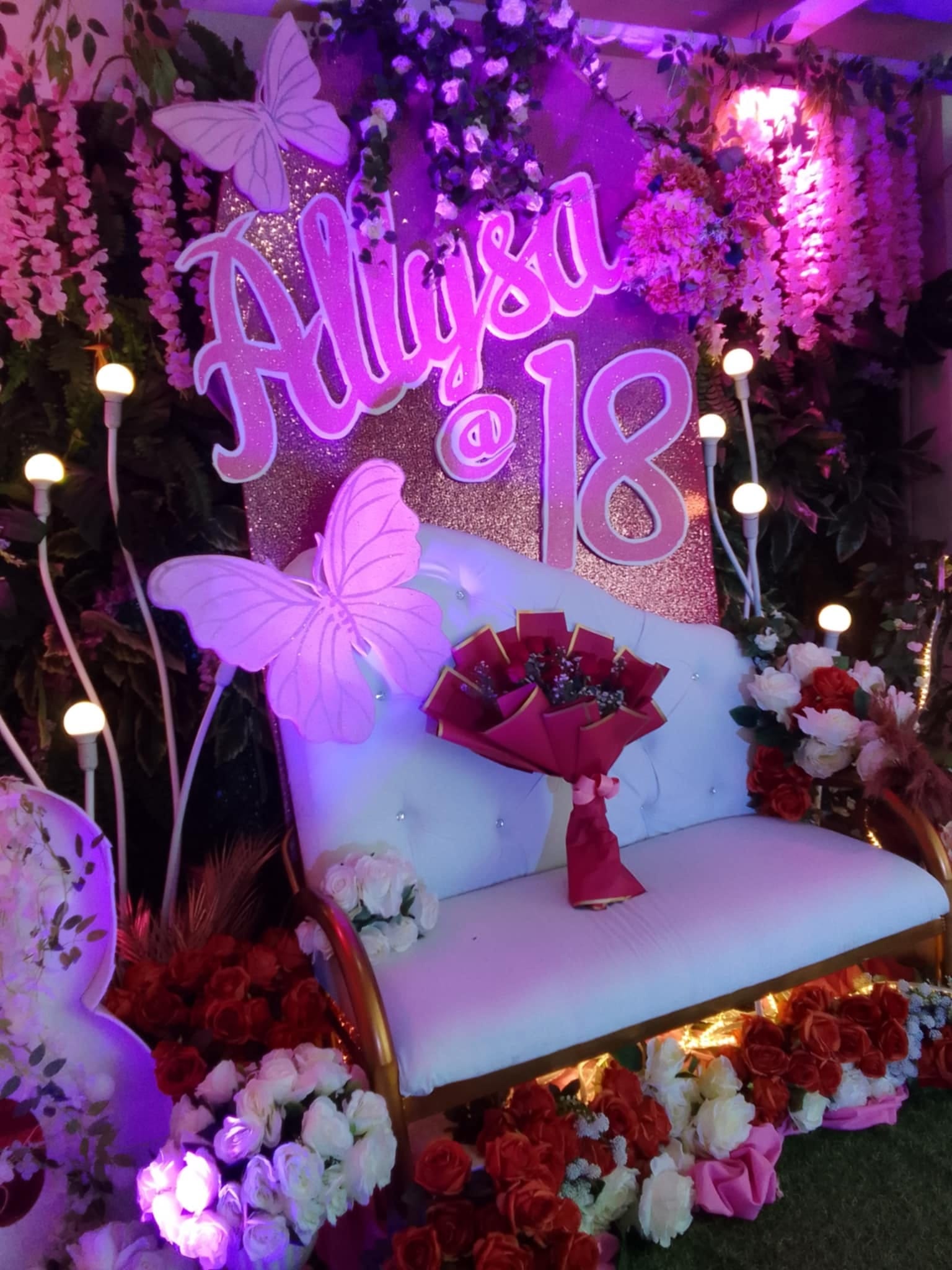 Pinky theme Backdrop<
